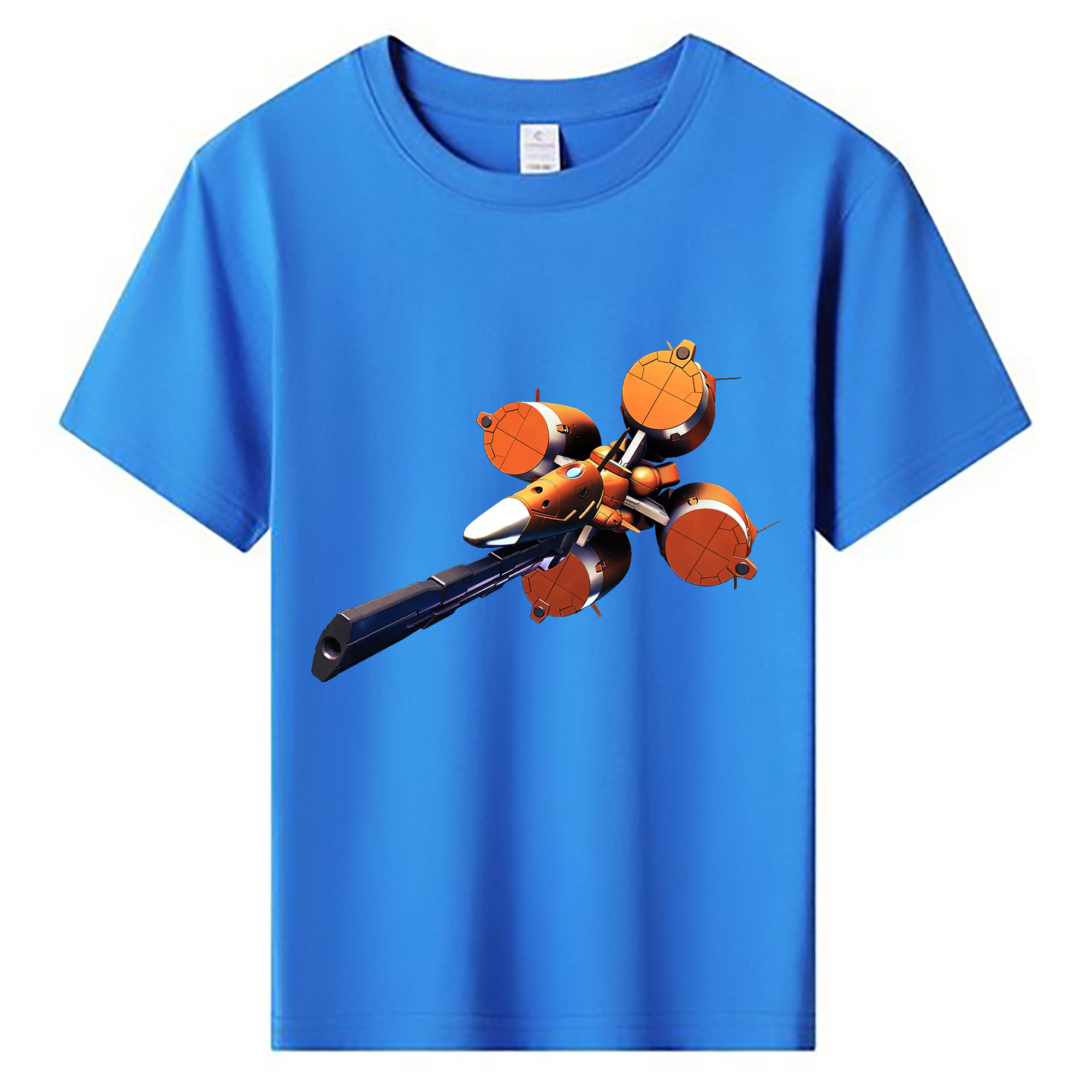 （画像用） 機動戦士ガンダム Mobile Suit Gundam 綿100％キッズTシャツ（フロントプリント）